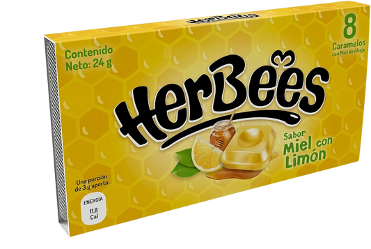 Caramelos HerBees (Miel con Limón)